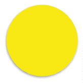 Kreise: je zwei Stück in zwölf Farben und zwei Größen